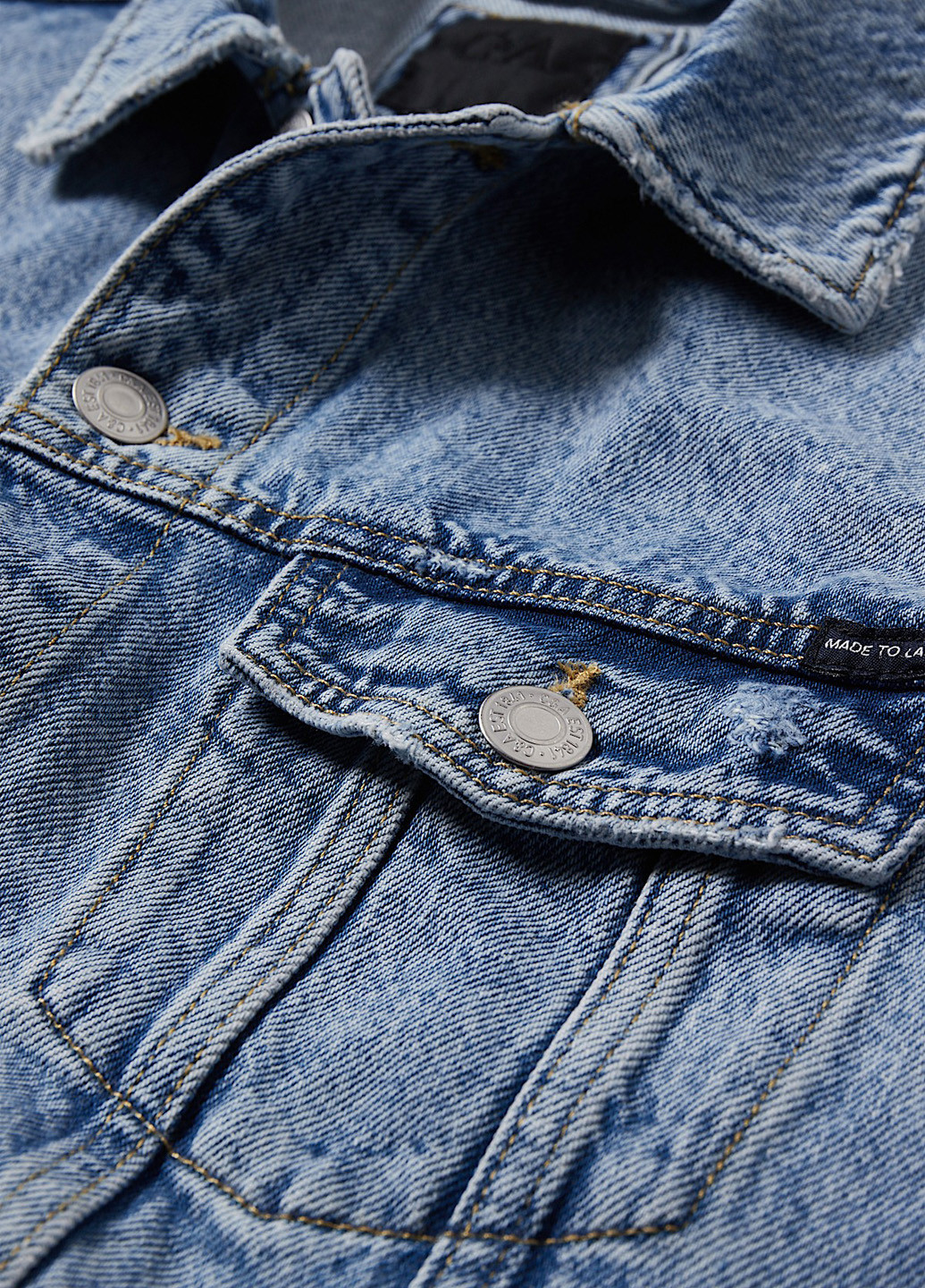 Синя демісезонна куртка C&A