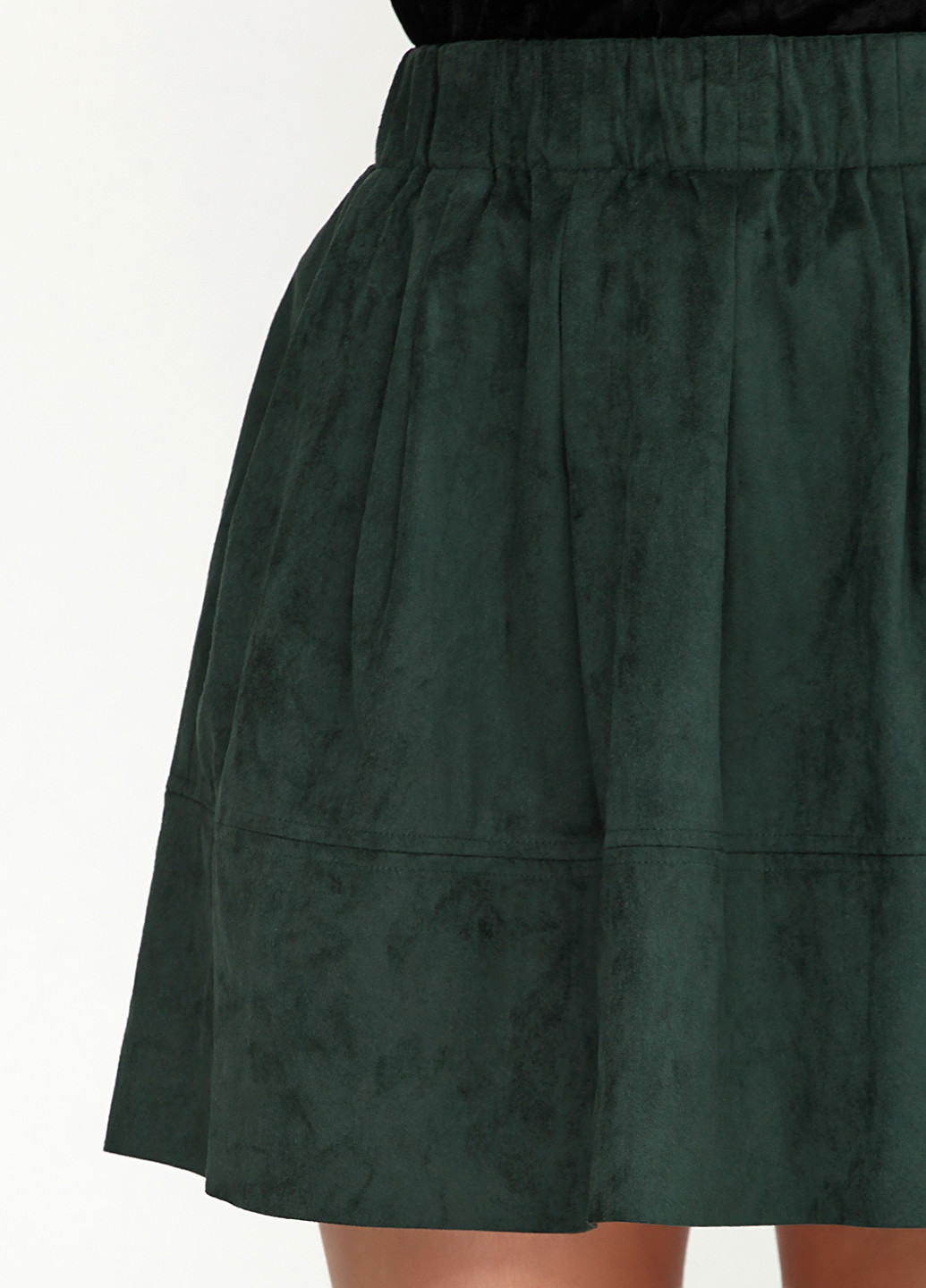 Темно-зеленая кэжуал однотонная юбка Minimum мини