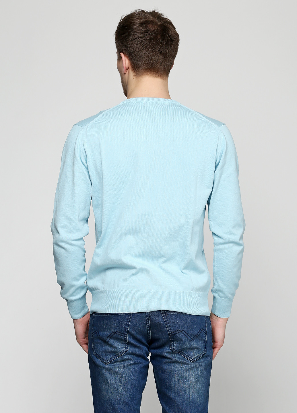 Голубой демисезонный пуловер пуловер Barbieri