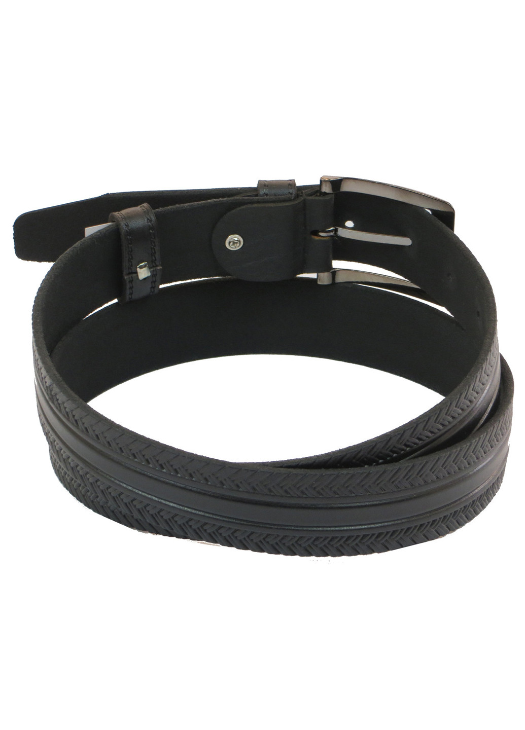 Чоловік шкіряний ремінь 114-134х3,5 см Skipper (233420036)