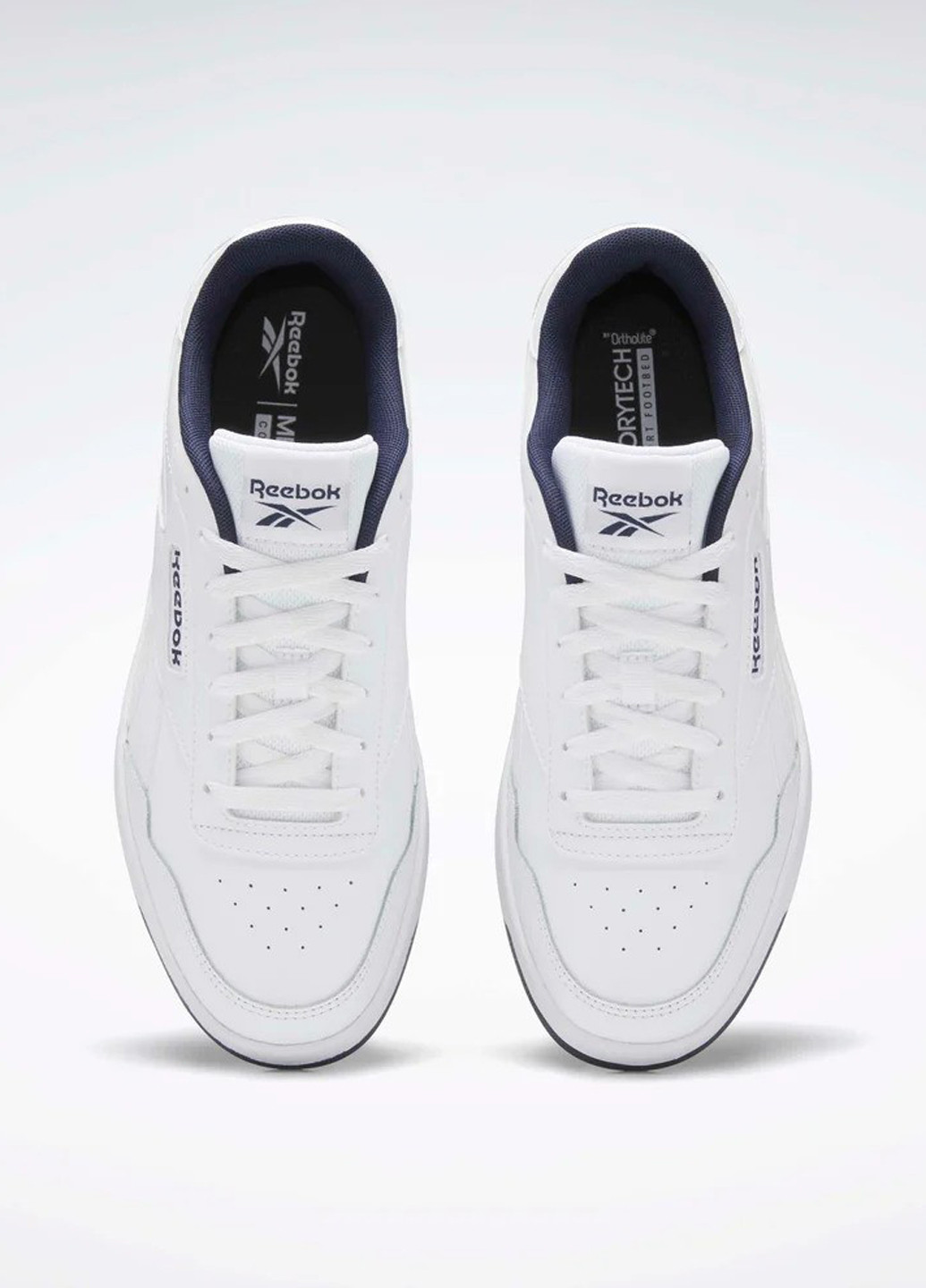 Белые демисезонные кроссовки Reebok