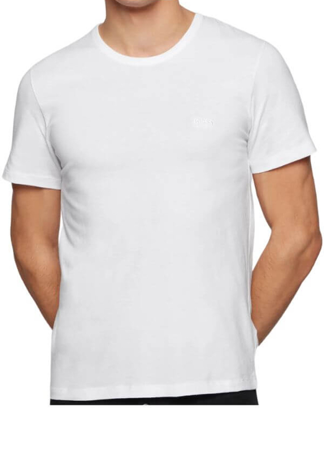Белая футболка Hugo Boss