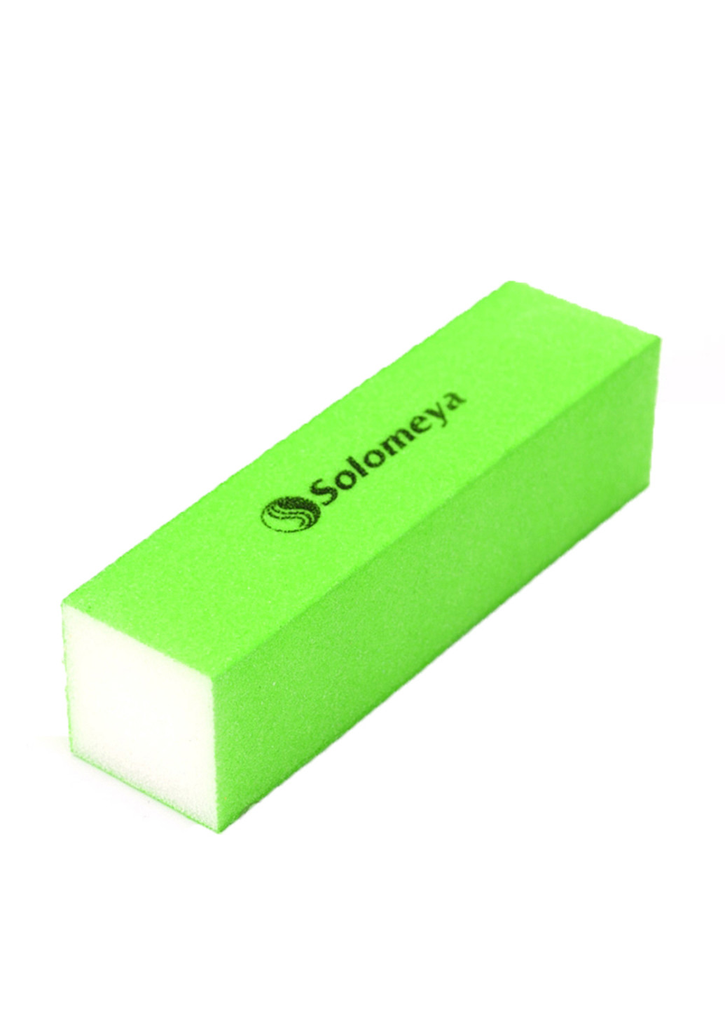 Блок-шлифовщик для ногтей Зеленый Solomeya (82585509)