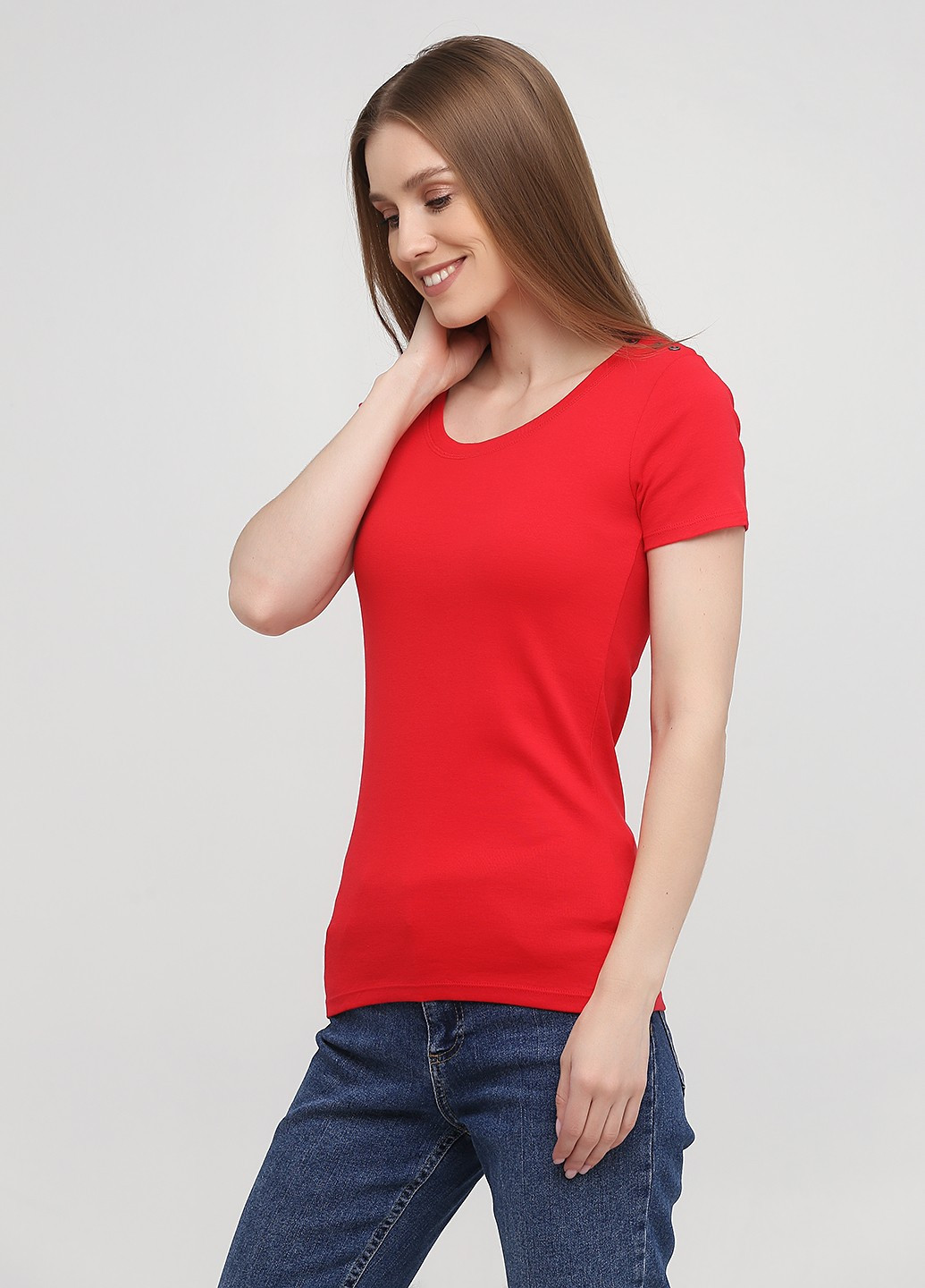 Красная всесезон футболка C&A
