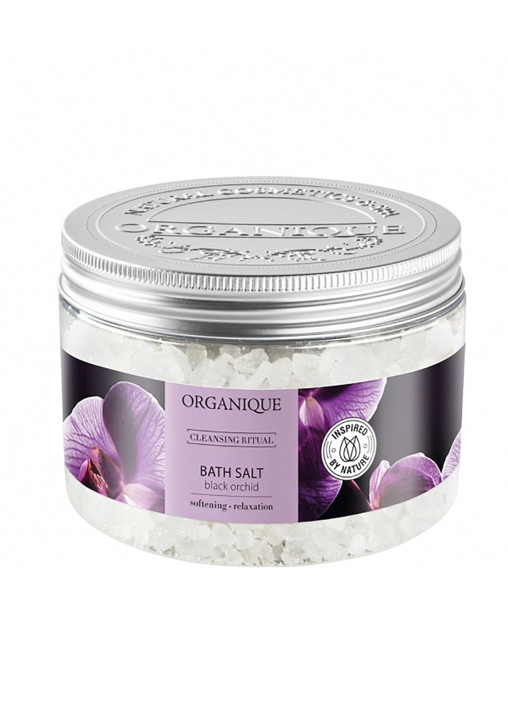 Ароматная натуральная соль для ванны - (Крупные гранулы) Black Orchid 600г 208148 Organique (231263186)