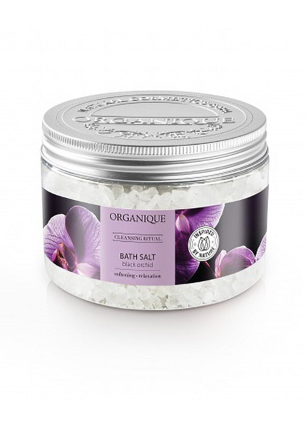 Ароматная натуральная соль для ванны - (Крупные гранулы) Black Orchid 600г 208148 Organique (231263186)
