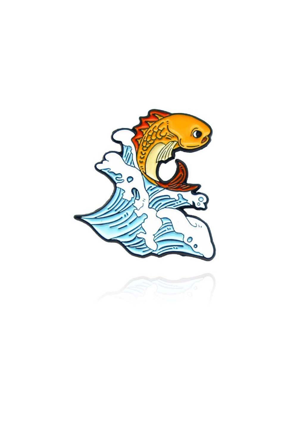 Брошка-значок Море Рибка Broshe BRGV112504 (253615357)