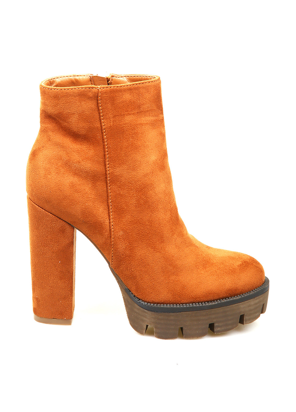 Осенние ботинки No Brand без декора из искусственной замши