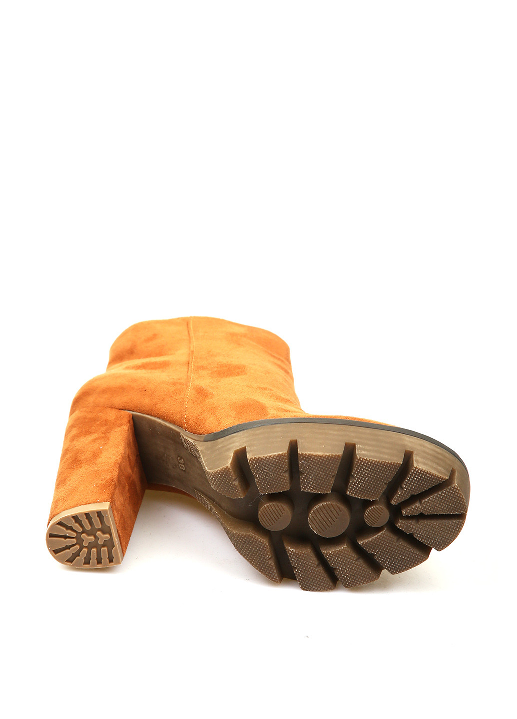 Осенние ботинки No Brand без декора из искусственной замши