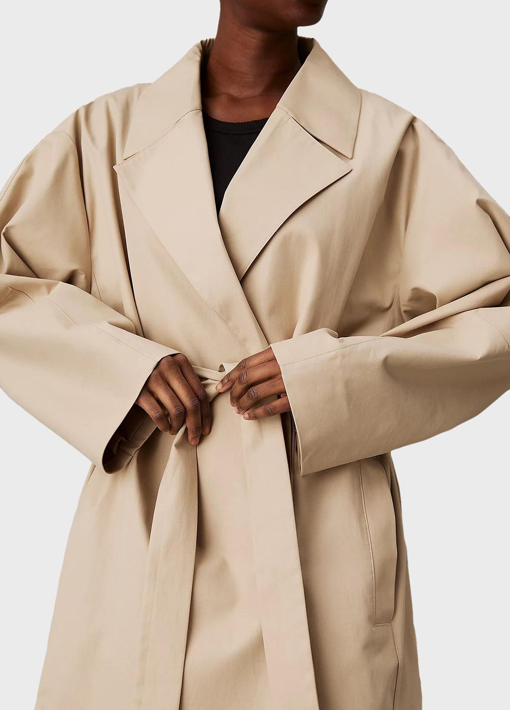 Плащ Calvin Klein тренчкот на пуговицах демисезон (366292588)