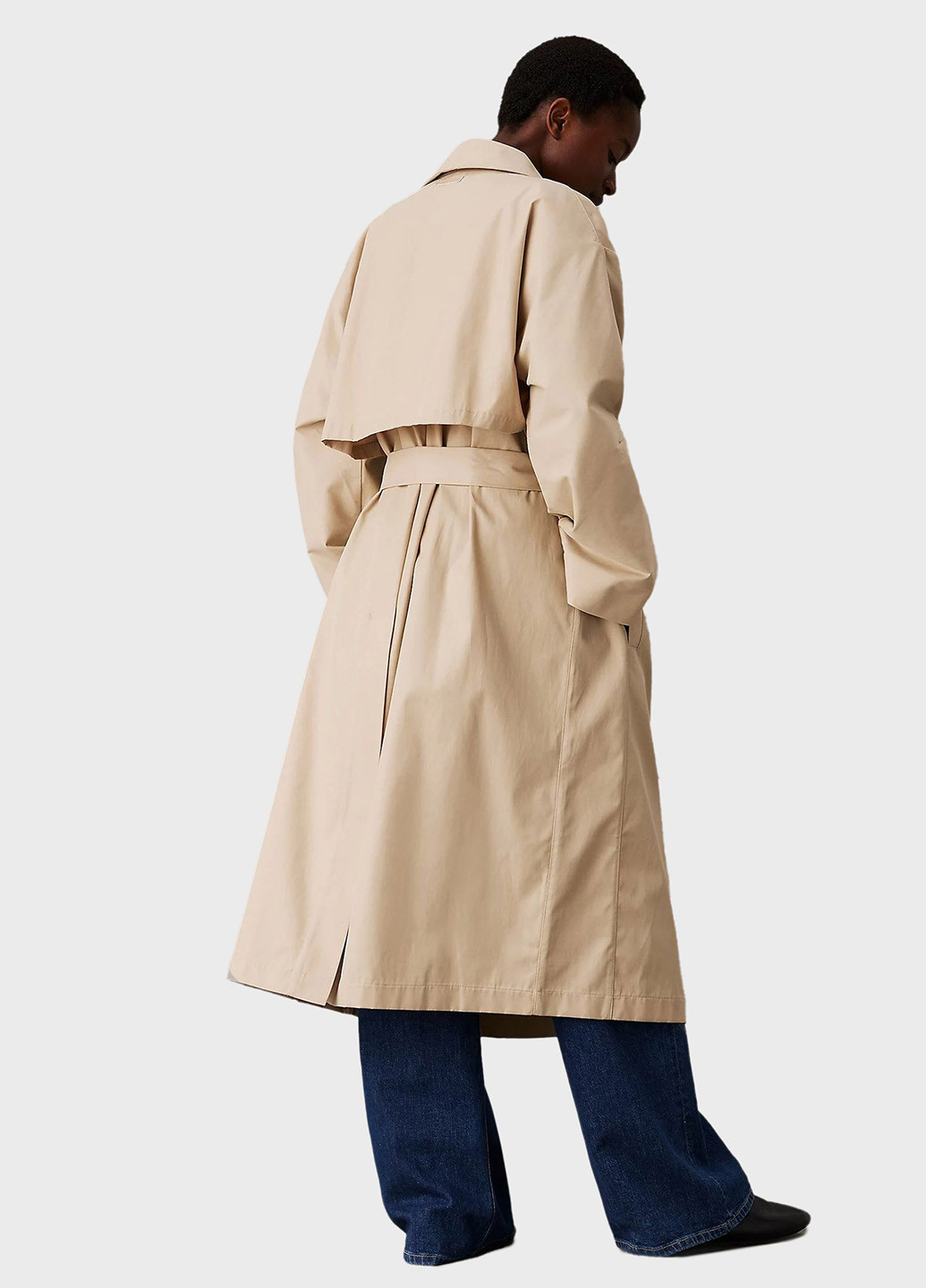 Плащ Calvin Klein тренчкот на пуговицах демисезон (366292588)