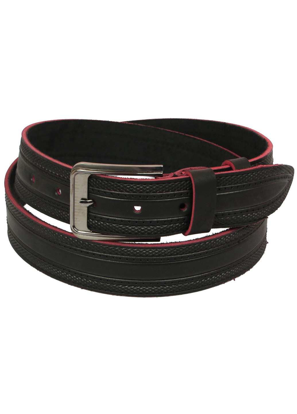 Чоловік шкіряний ремінь 123-143х3,8 см Skipper (233420549)