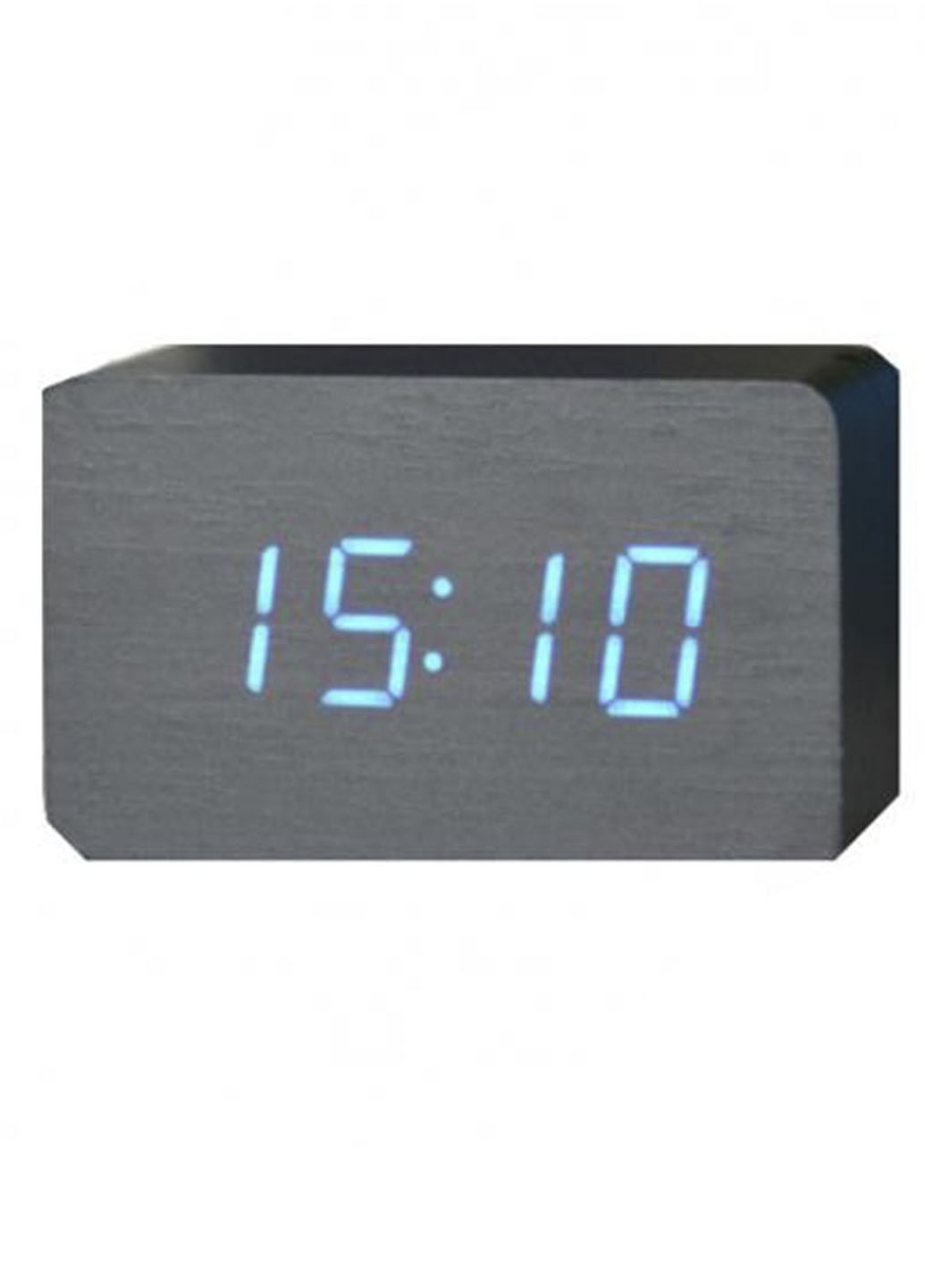 Настільний годинник 863-5 годинник з LED екраном та будильником VST чорний