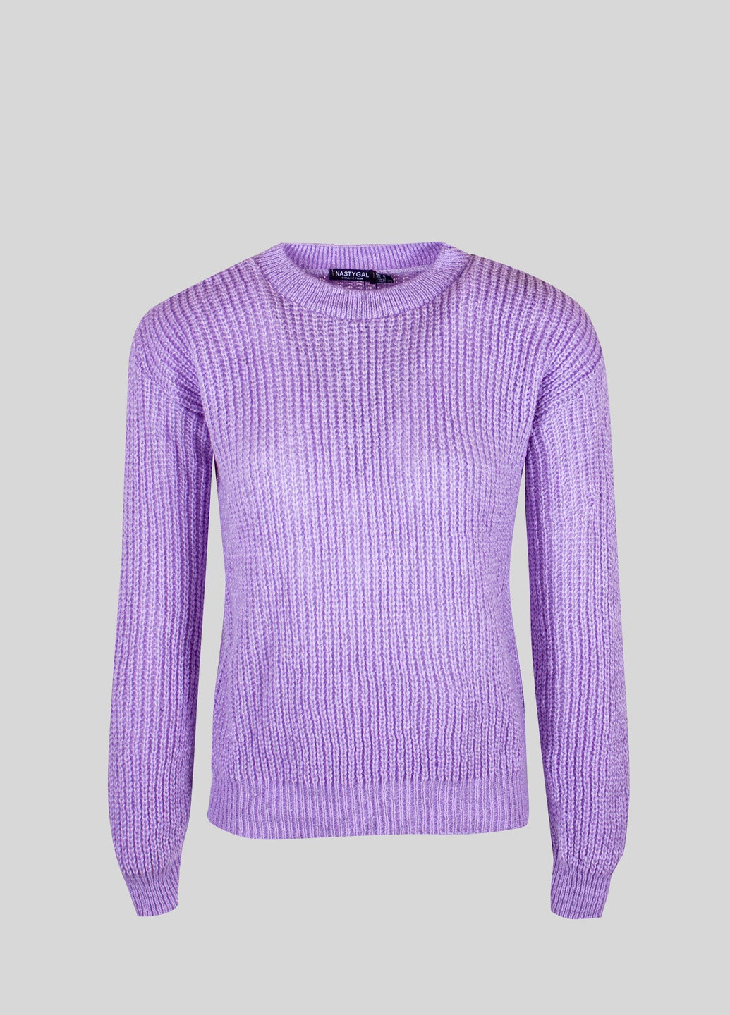 Светло-фиолетовый зимний свитер Boohoo