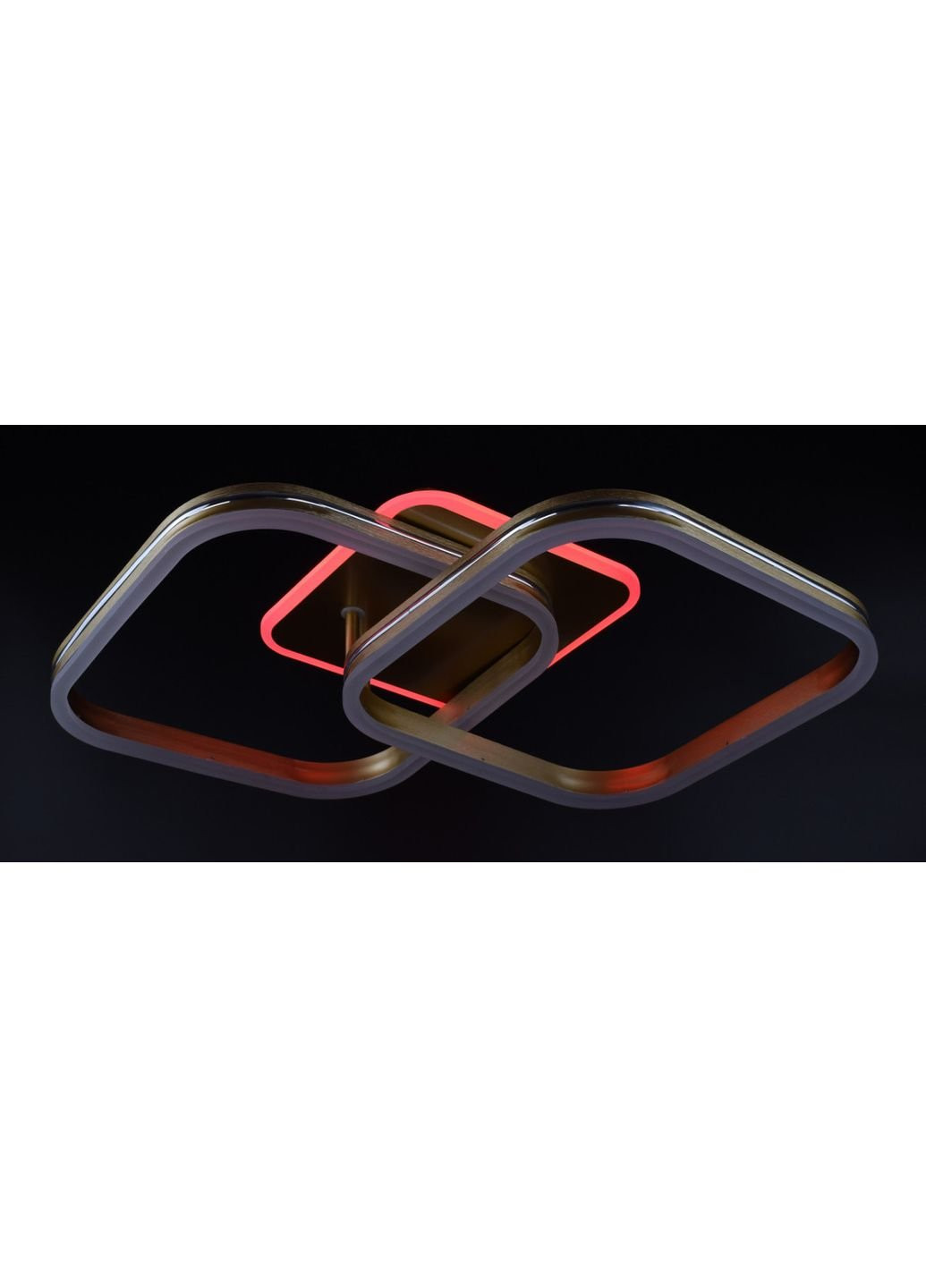 Люстра стельова LED A55071/2-RGB-sg-ch Золото 12х42х68 см. Sunnysky (253628511)