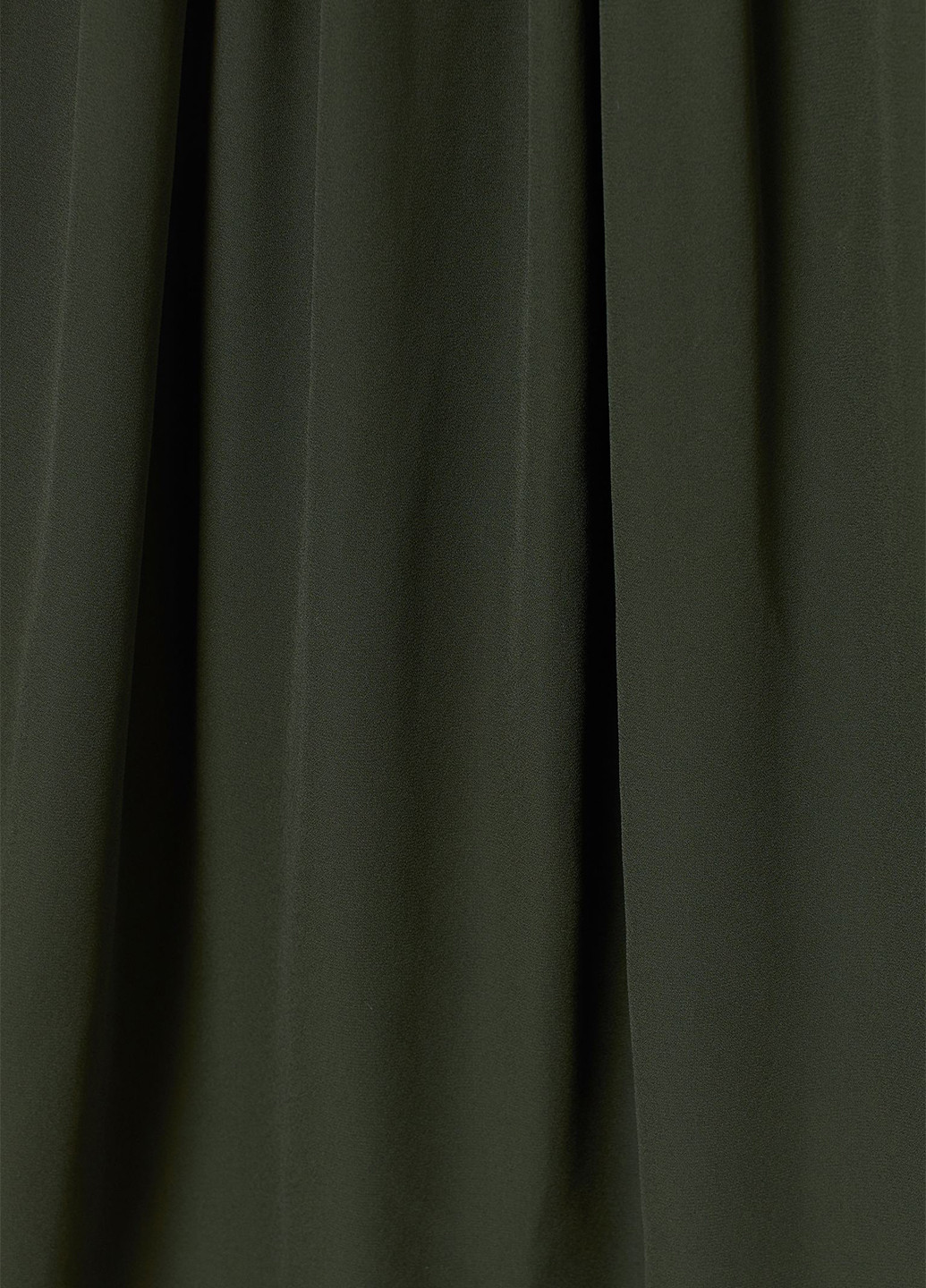 Оливковое (хаки) кэжуал платье а-силуэт H&M