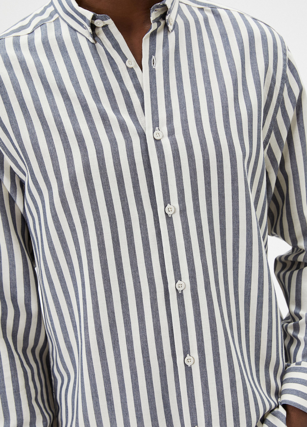 Цветная кэжуал рубашка в полоску KOTON