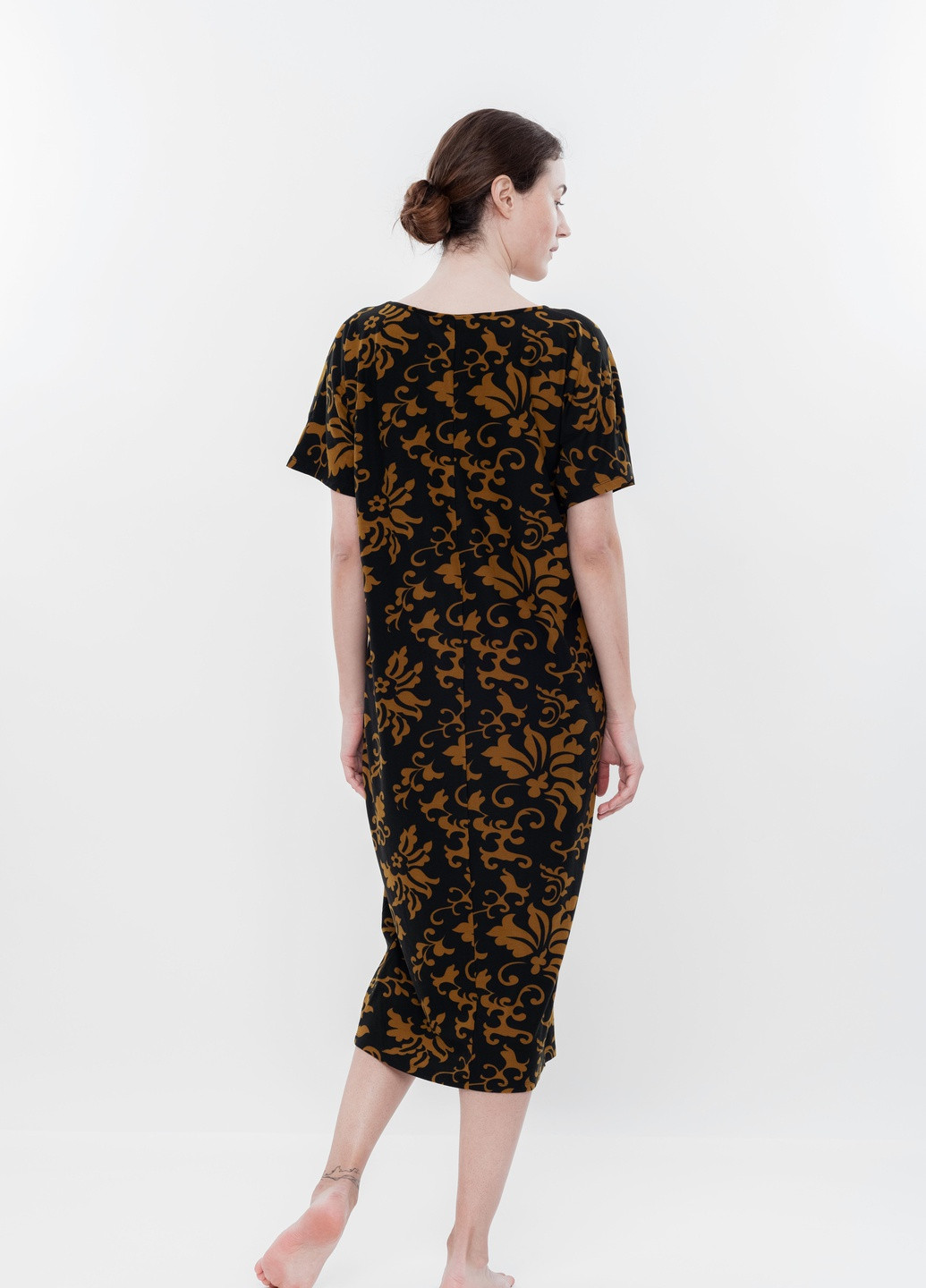 Сукня жіноча XL принт 0155 Effetto (254913782)