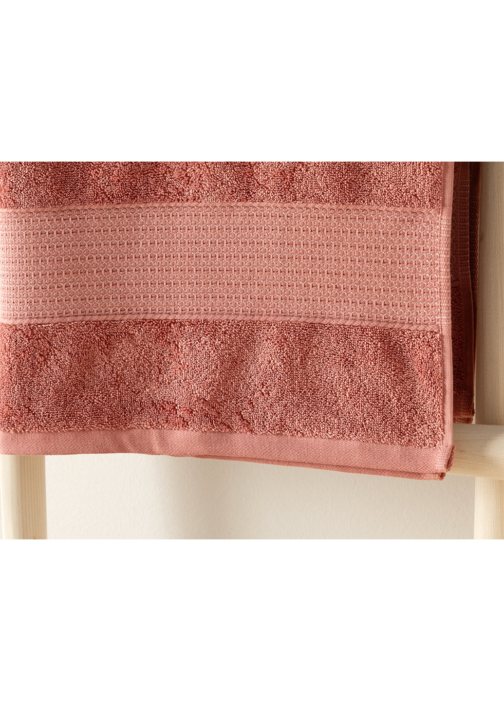 English Home полотенце, 90х150 см однотонный розовый производство - Турция