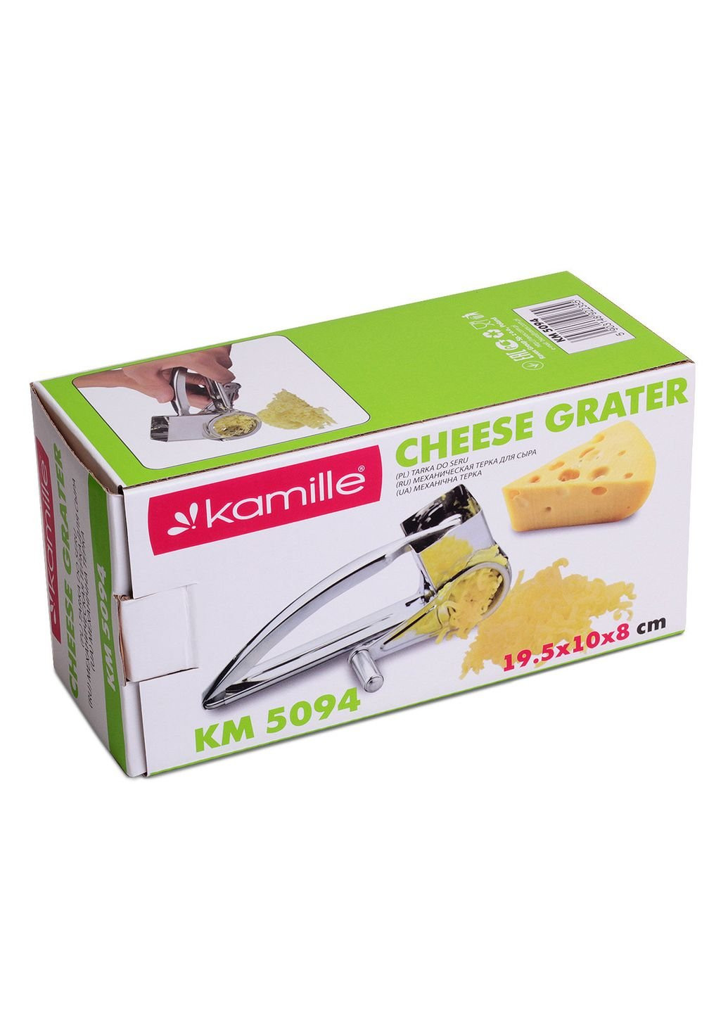 Механічна тертка для сиру KM-5094 Kamille (253871774)