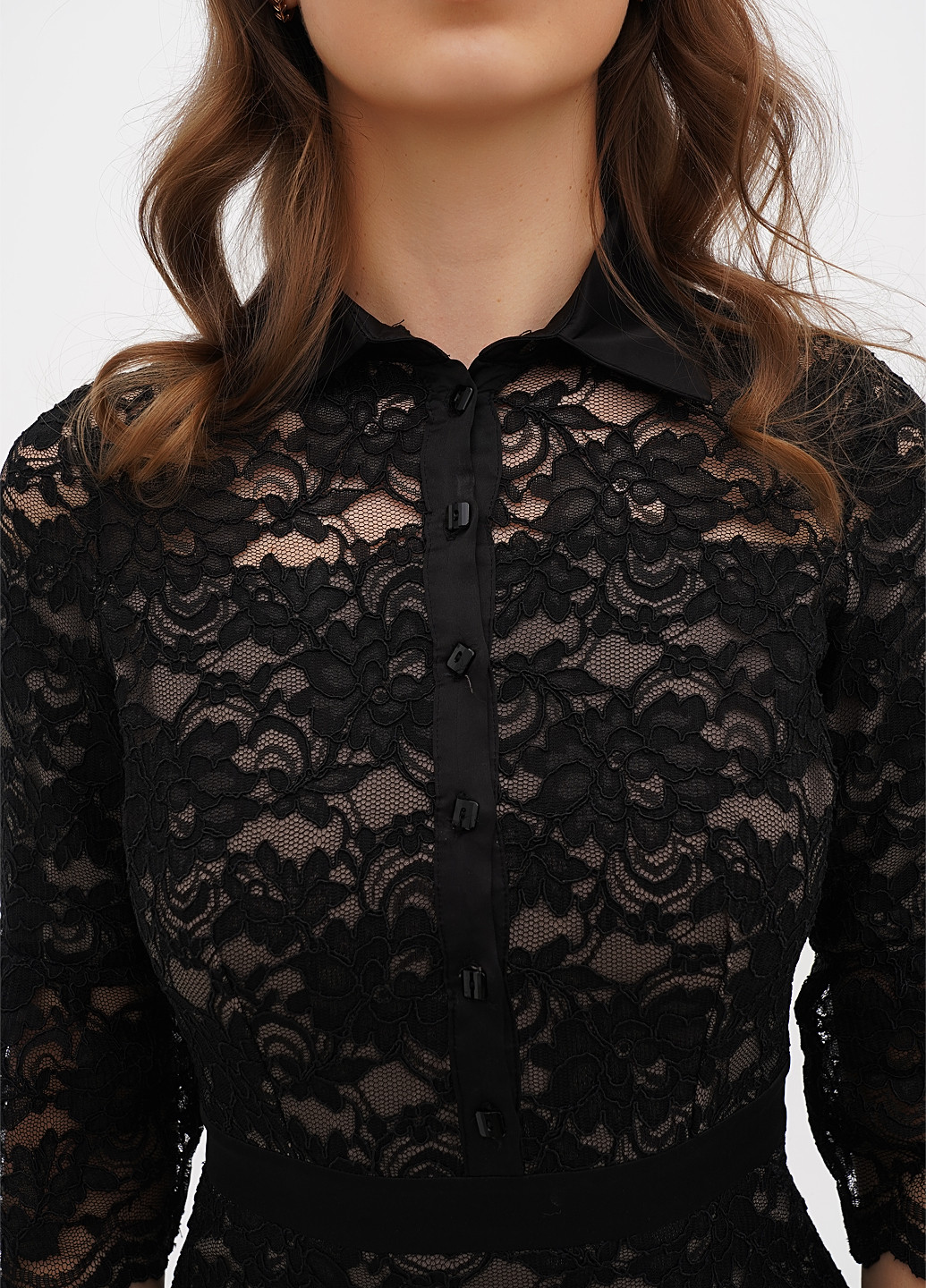 Чорна кежуал сукня а-силует Sassofono однотонна