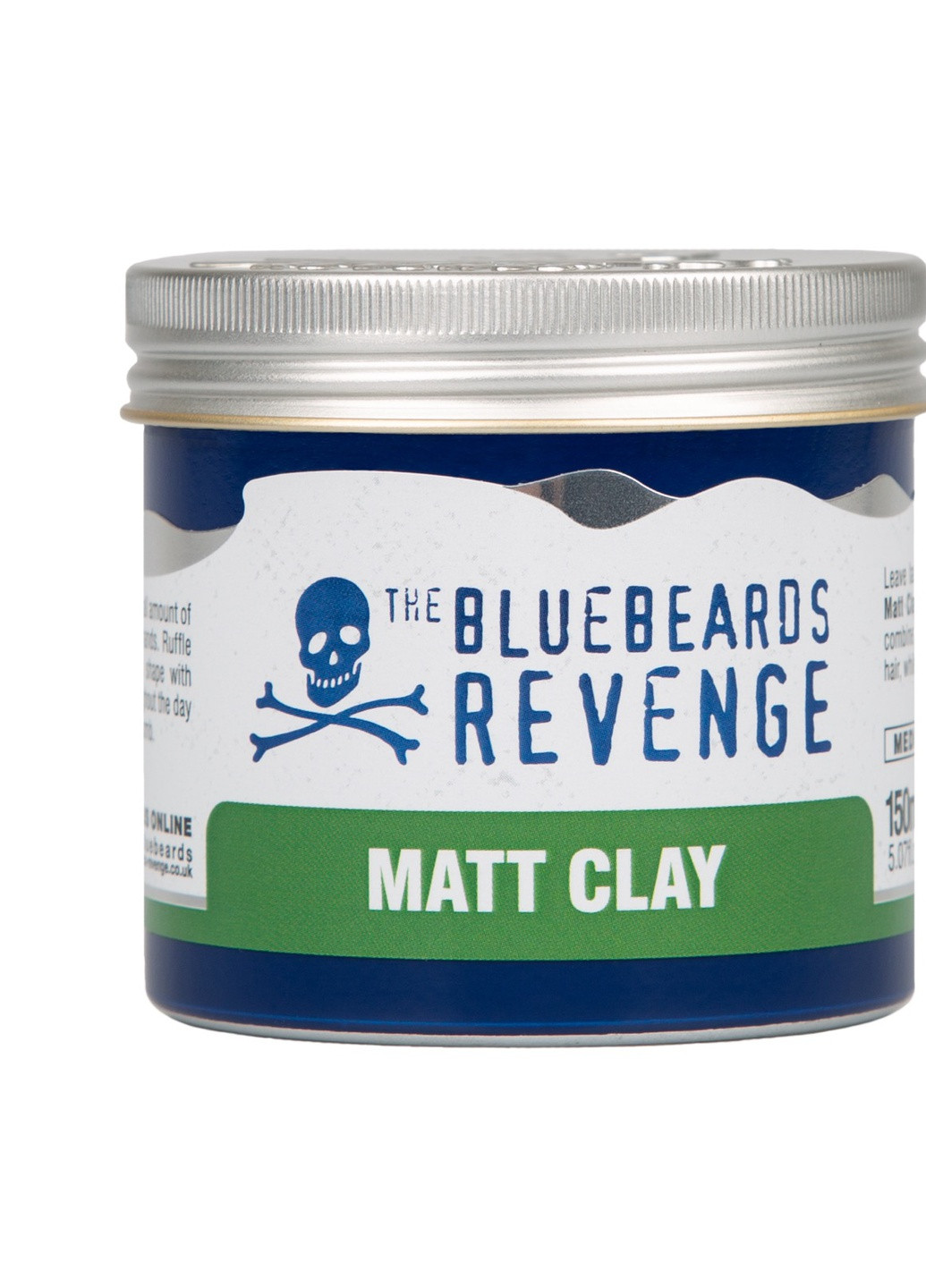 Глина для стайлинга сильной фиксации Matt Clay 150 мл The Bluebeards Revenge (221699486)