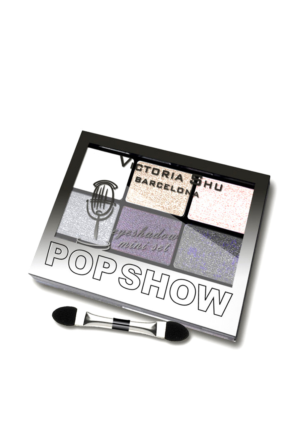 Палітра тіней для повік Pop Show Mini Set №470, 2,4 г Victoria Shu (87558635)