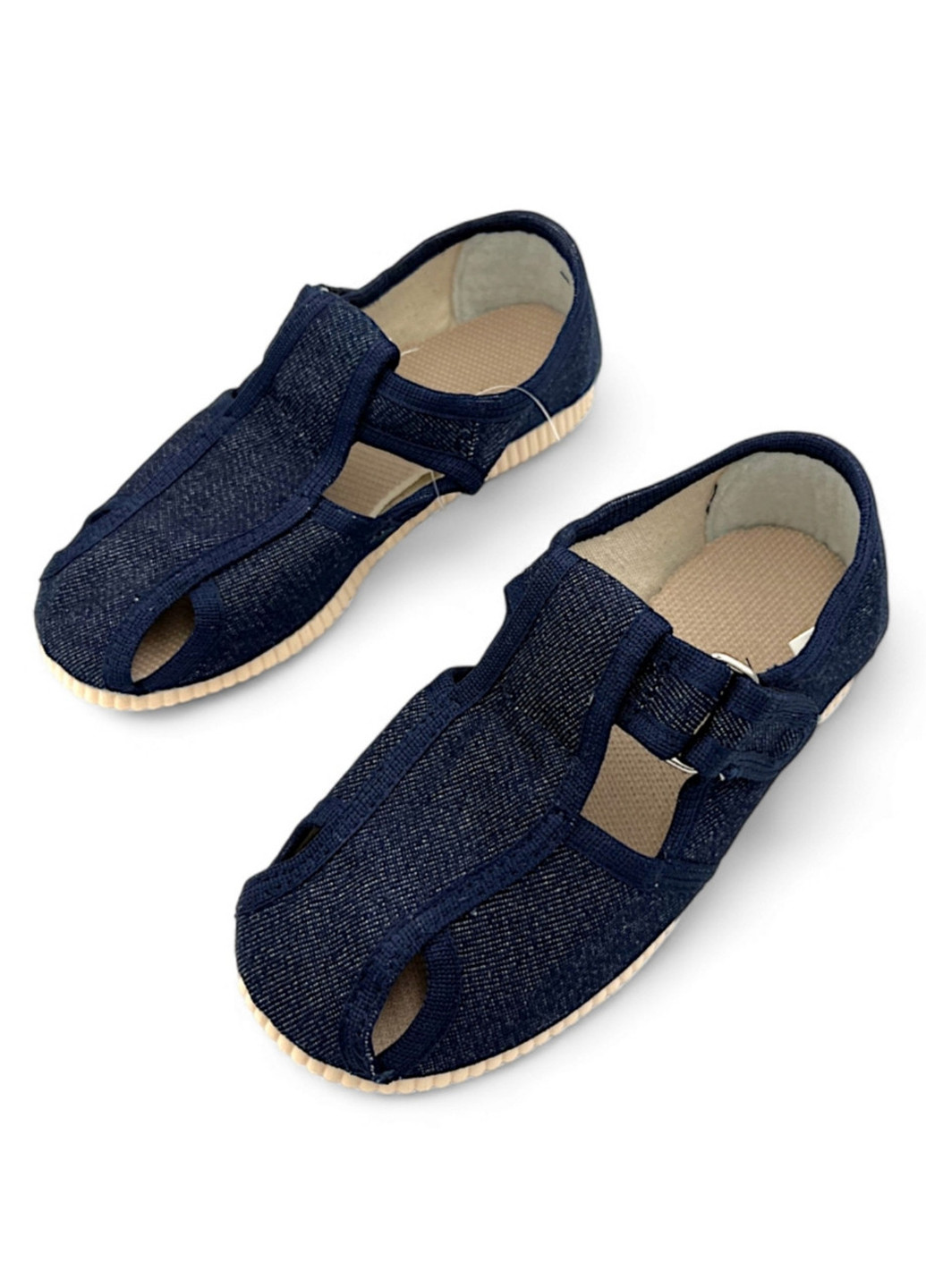 Индиго мокасины Берегиня на липучке