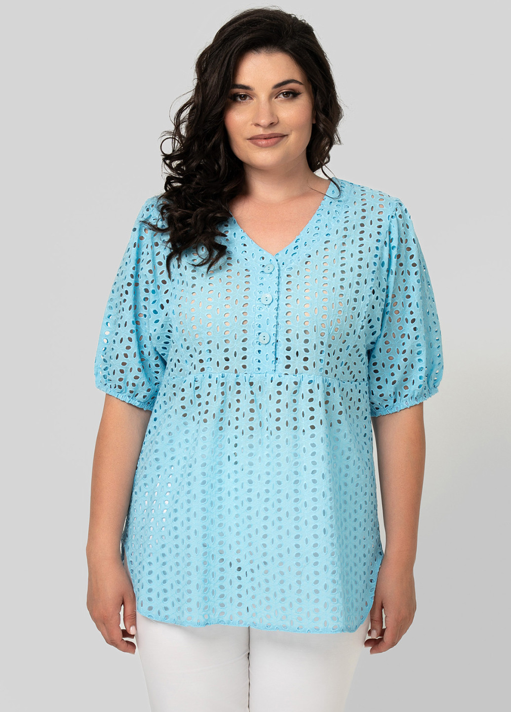 Голубая блуза A'll Posa