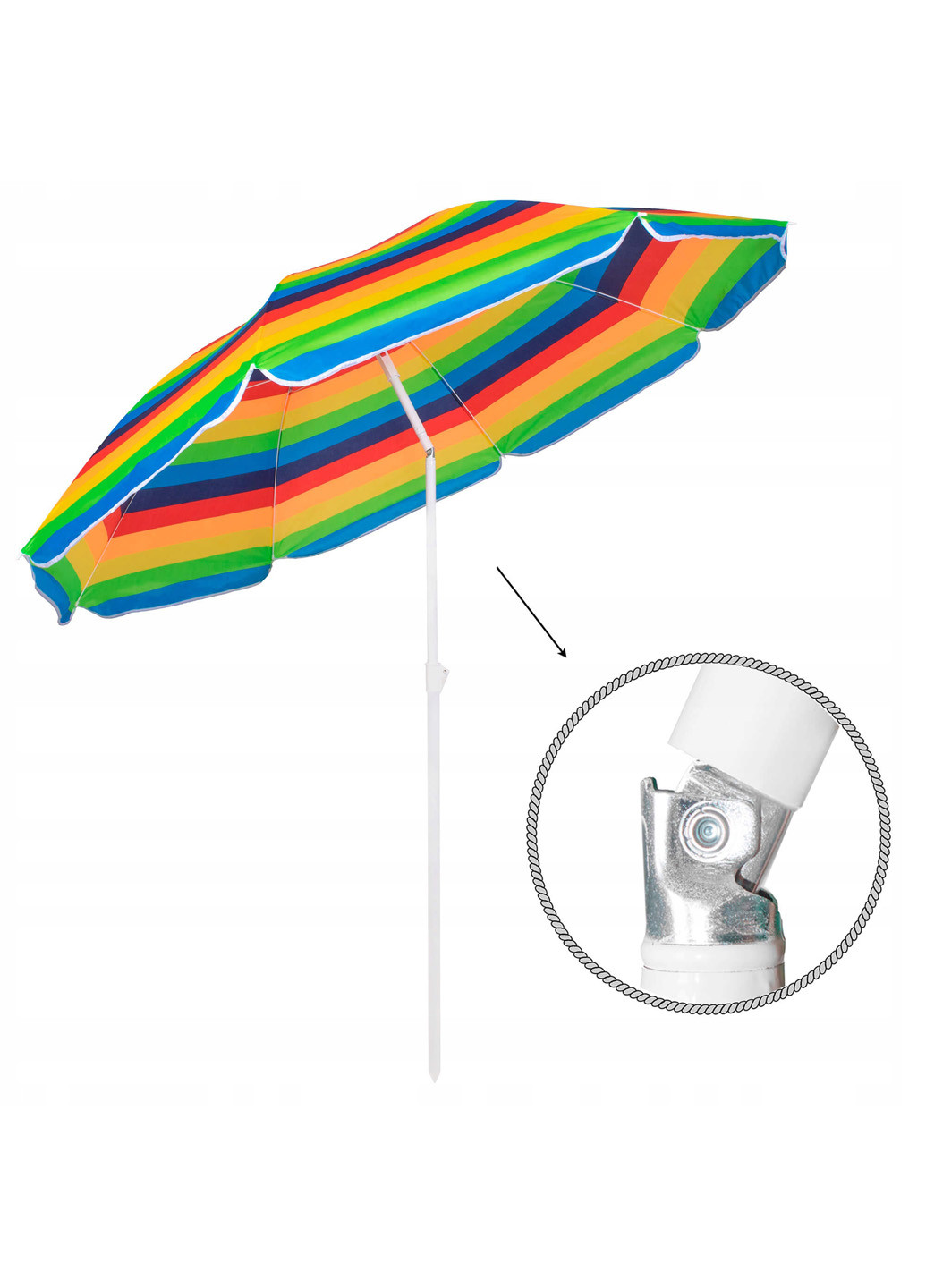 Пляжный зонт (BU0009) ø 180 см Springos (190261024)