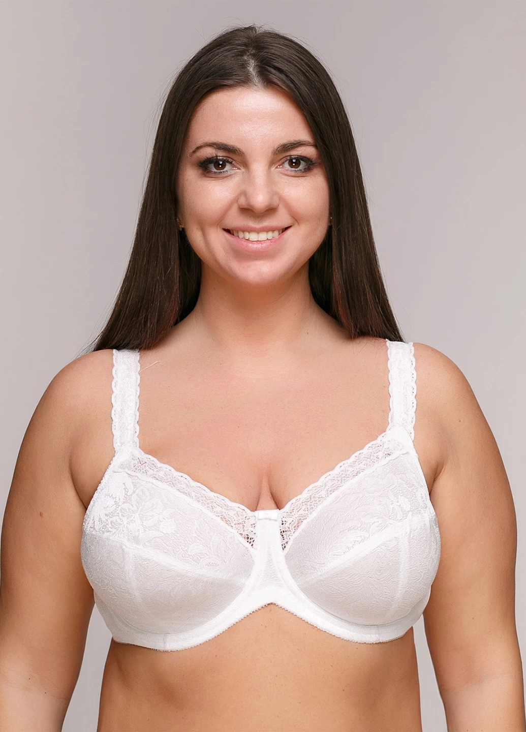 Белый бюстгальтер Wonderbra с косточками полиэстер