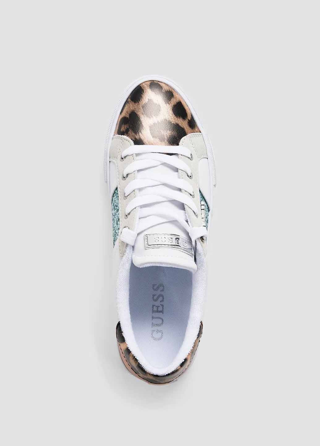 Белые кеды Guess