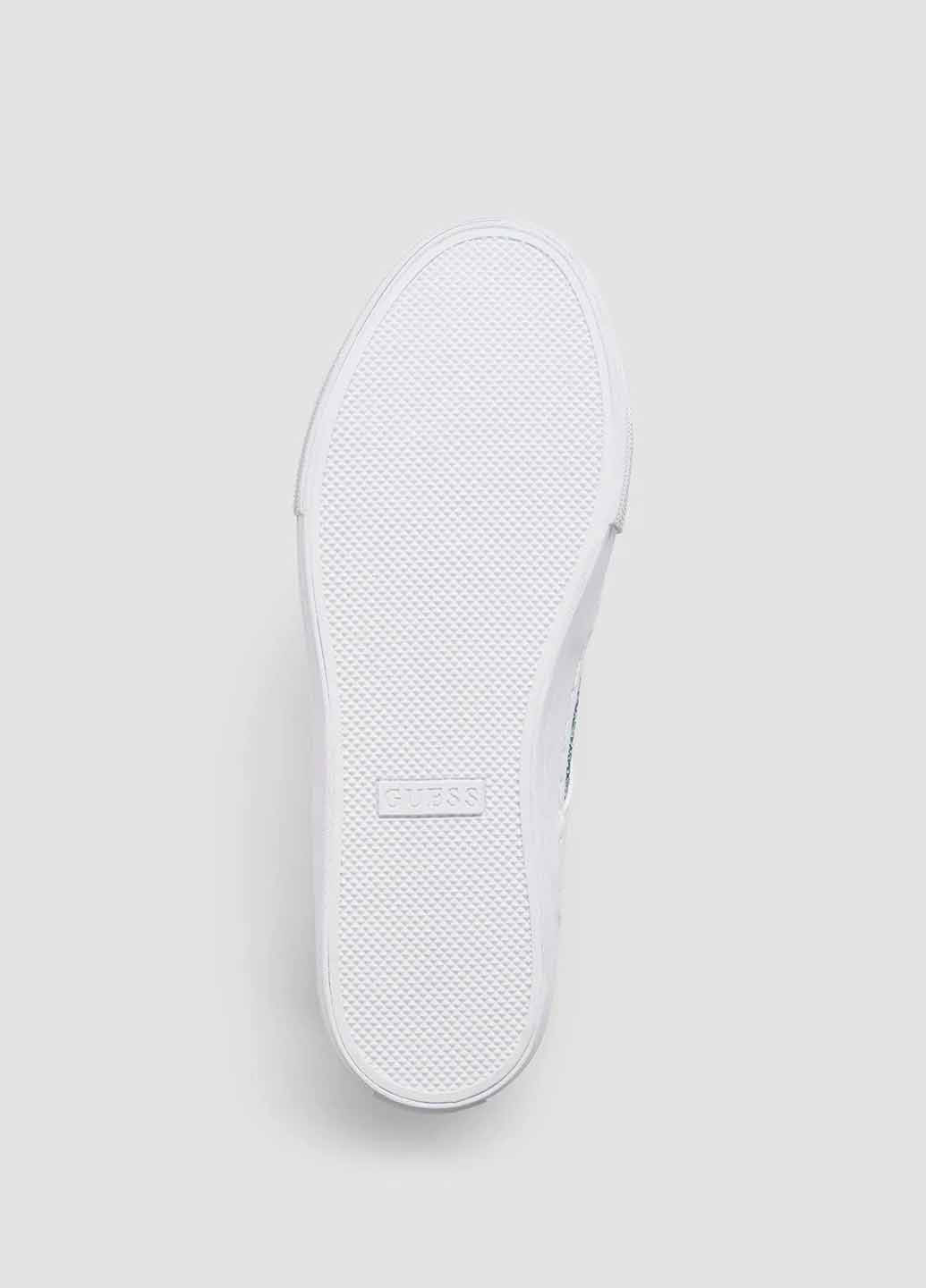 Белые кеды Guess