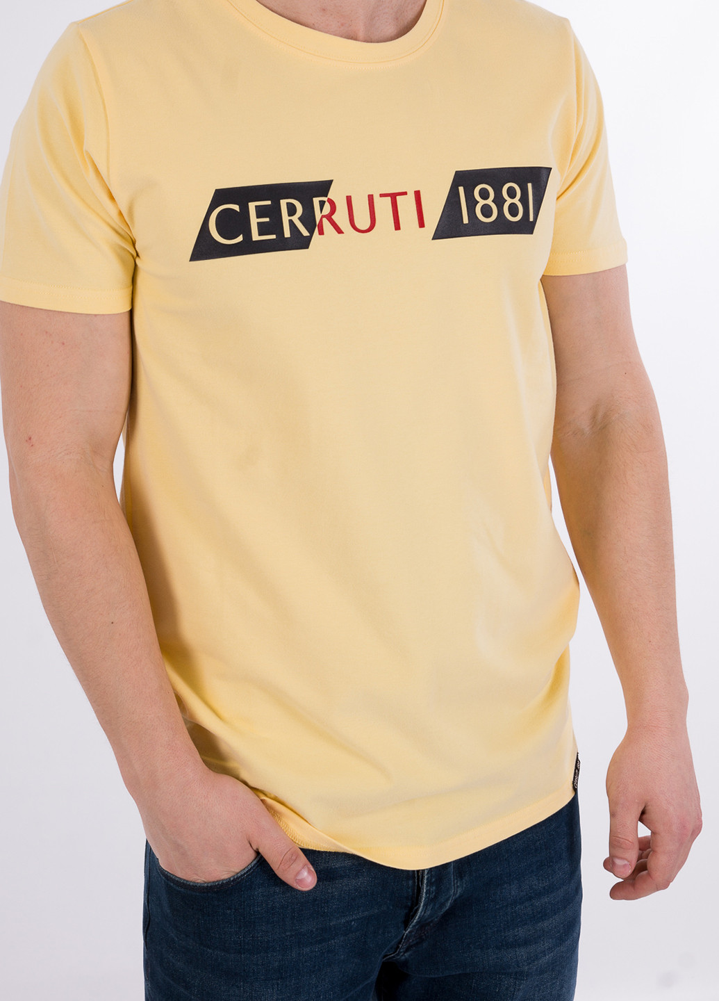 Жовта футболка Cerruti 1881