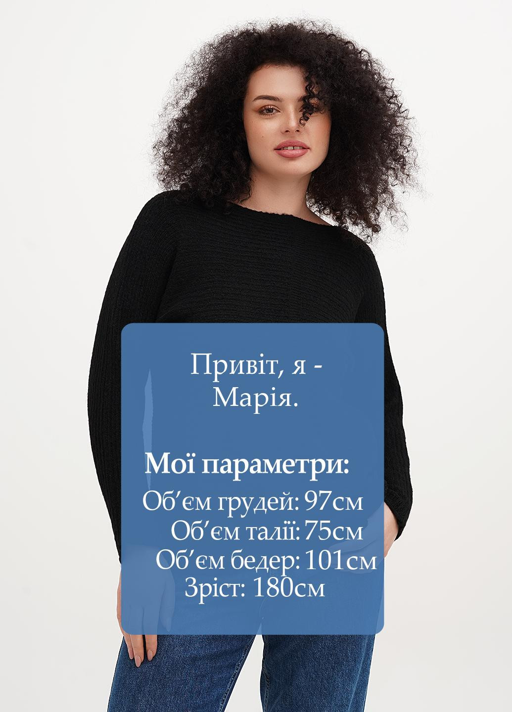 Чорний демісезонний джемпер джемпер Imperial