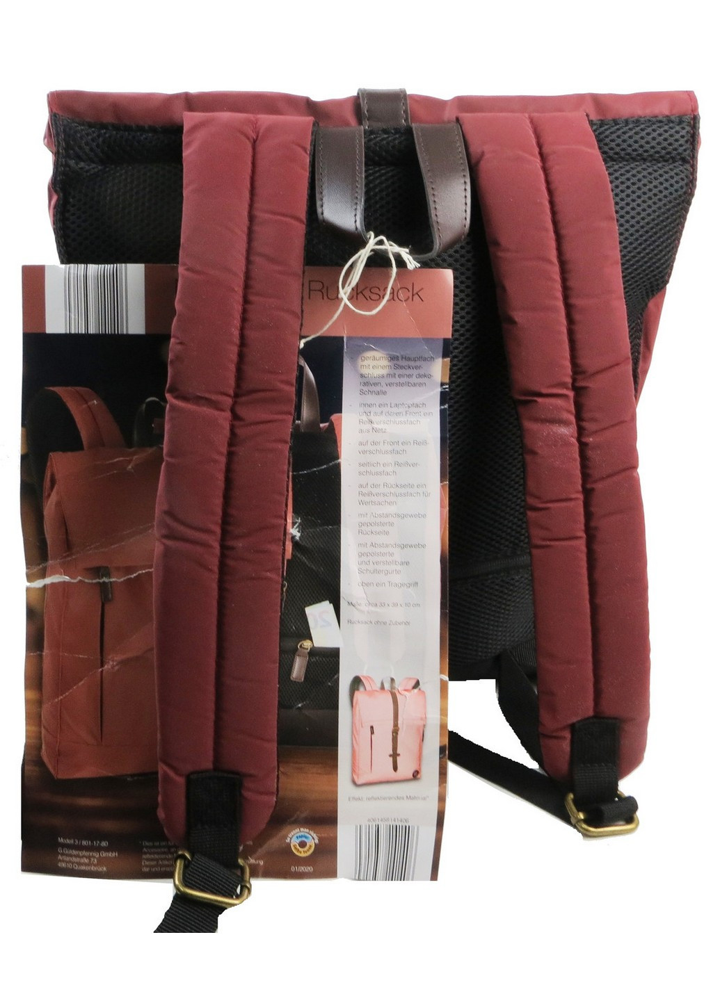 Рюкзак светоотражающий молодежный 39х33х10 см Fashion (253063847)