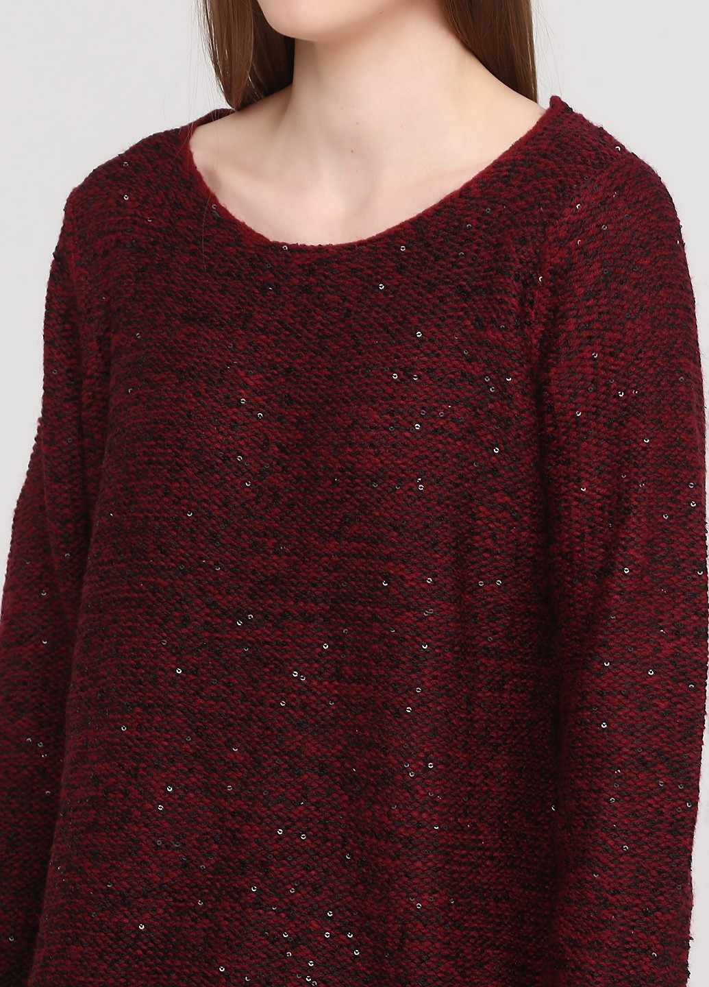 Бордовый демисезонный свитер Esmara
