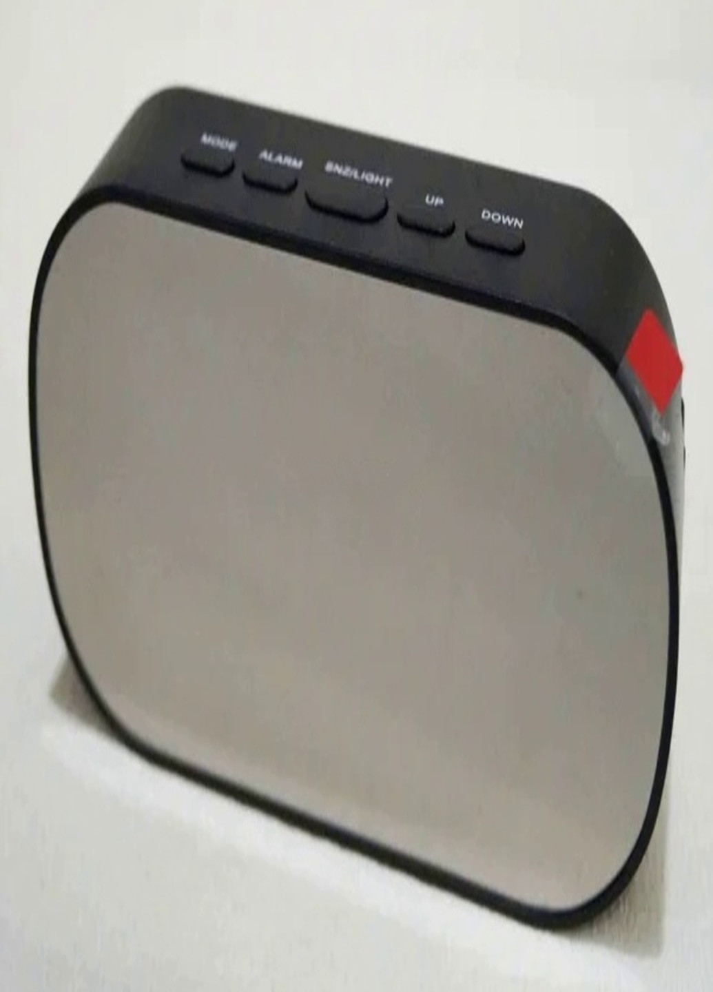 Електронний настільний дзеркальний LED годинник будильник (489649545) Біле підсвічування Francesco Marconi (204146774)