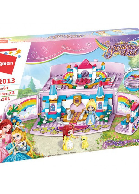 Конструктор 32013 Замок принцеси в ящику, 301 деталь Qman (253827858)