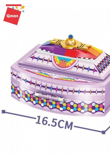 Конструктор 32013 Замок принцеси в ящику, 301 деталь Qman (253827858)