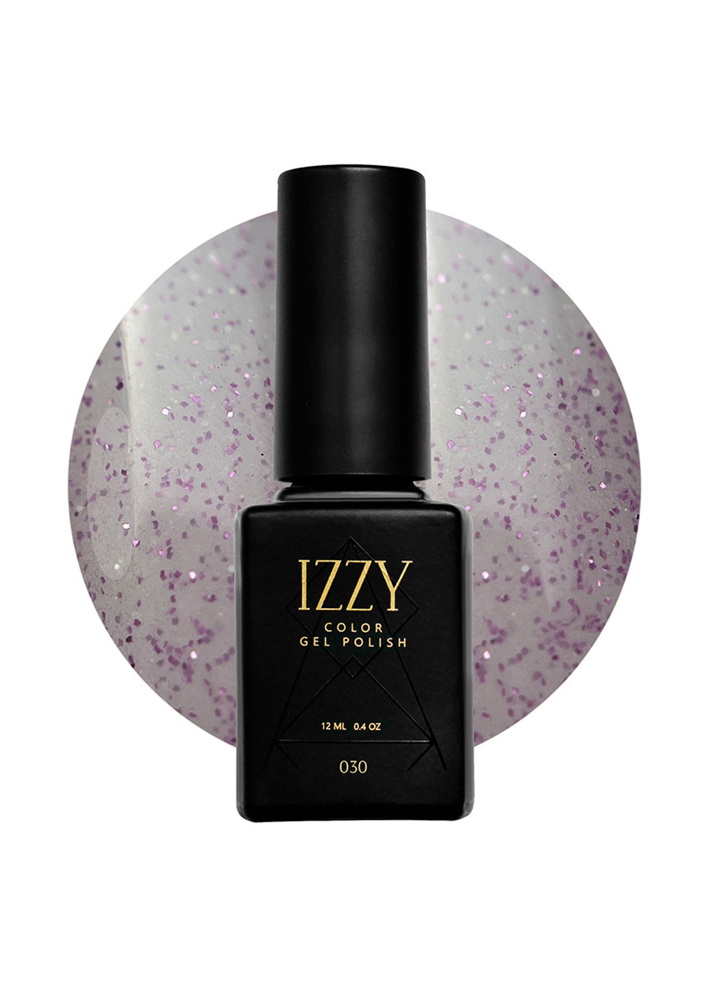 Молочний з блиском гель-лак для манікюру 30, 12 мл Izzy (363030529)