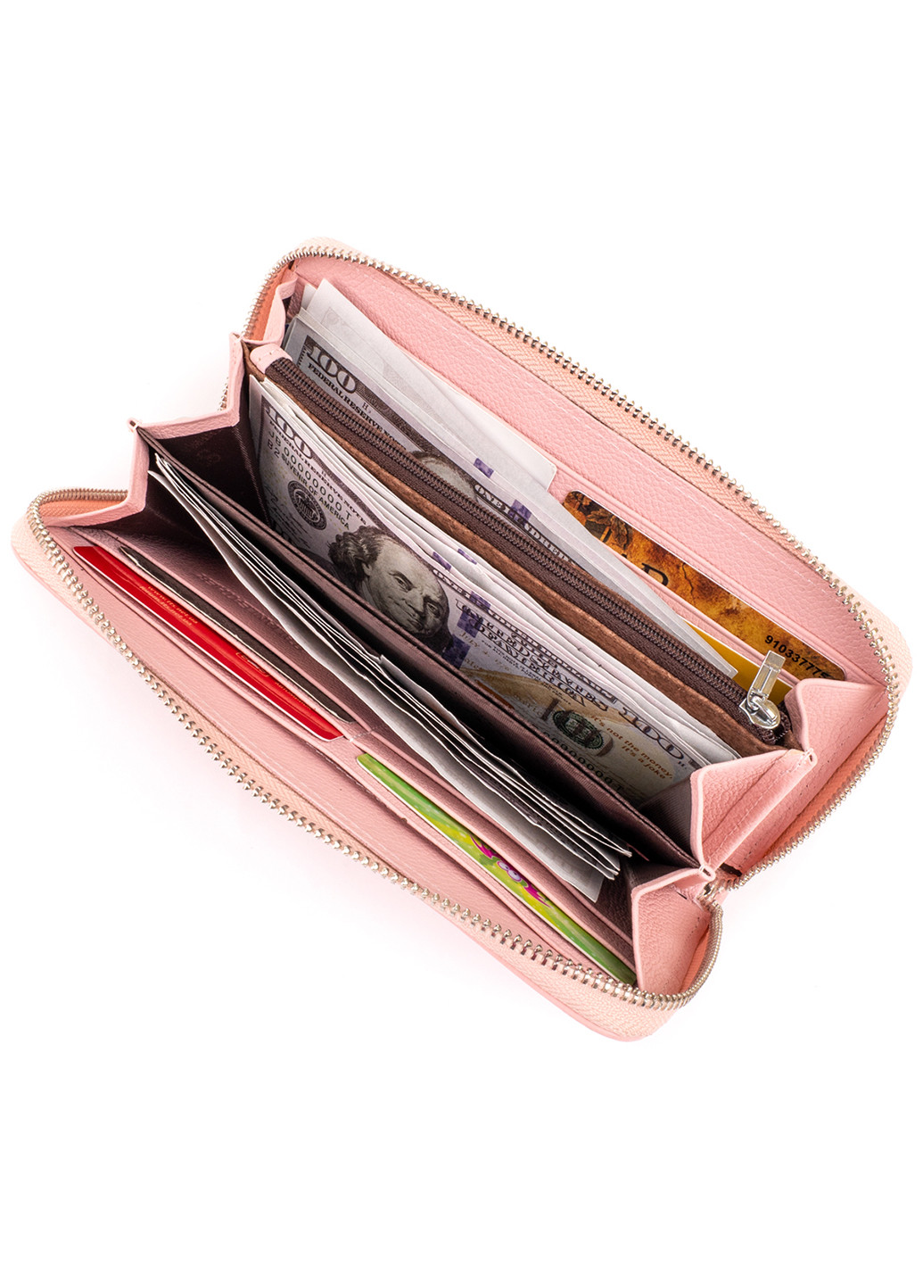 Жіночий шкіряний гаманець 20х10х2 см st leather (252126802)