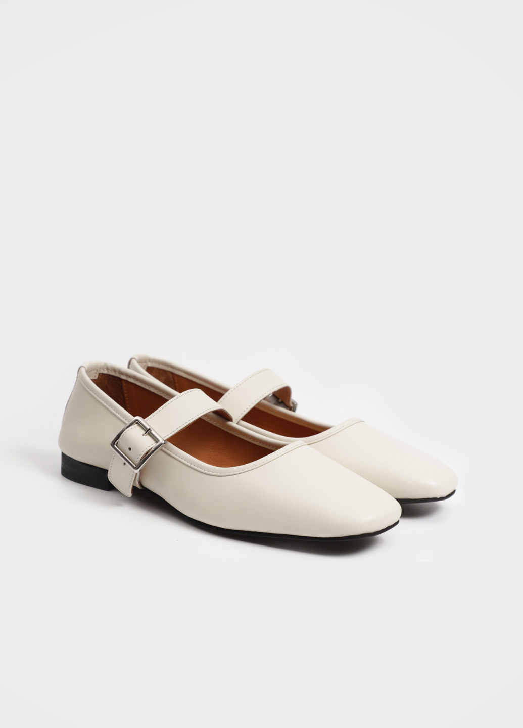 Respect Туфли мери джейн бежевый з натуральная кожа, украина — лето (331020789)