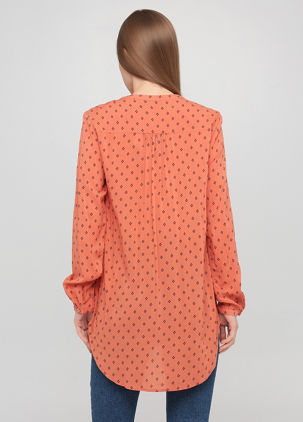Оранжевая демисезонная блуза C&A
