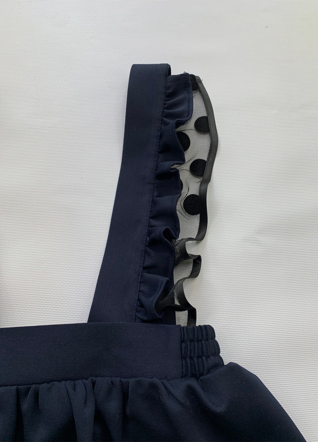 Синяя кэжуал однотонная юбка Sasha клешированная