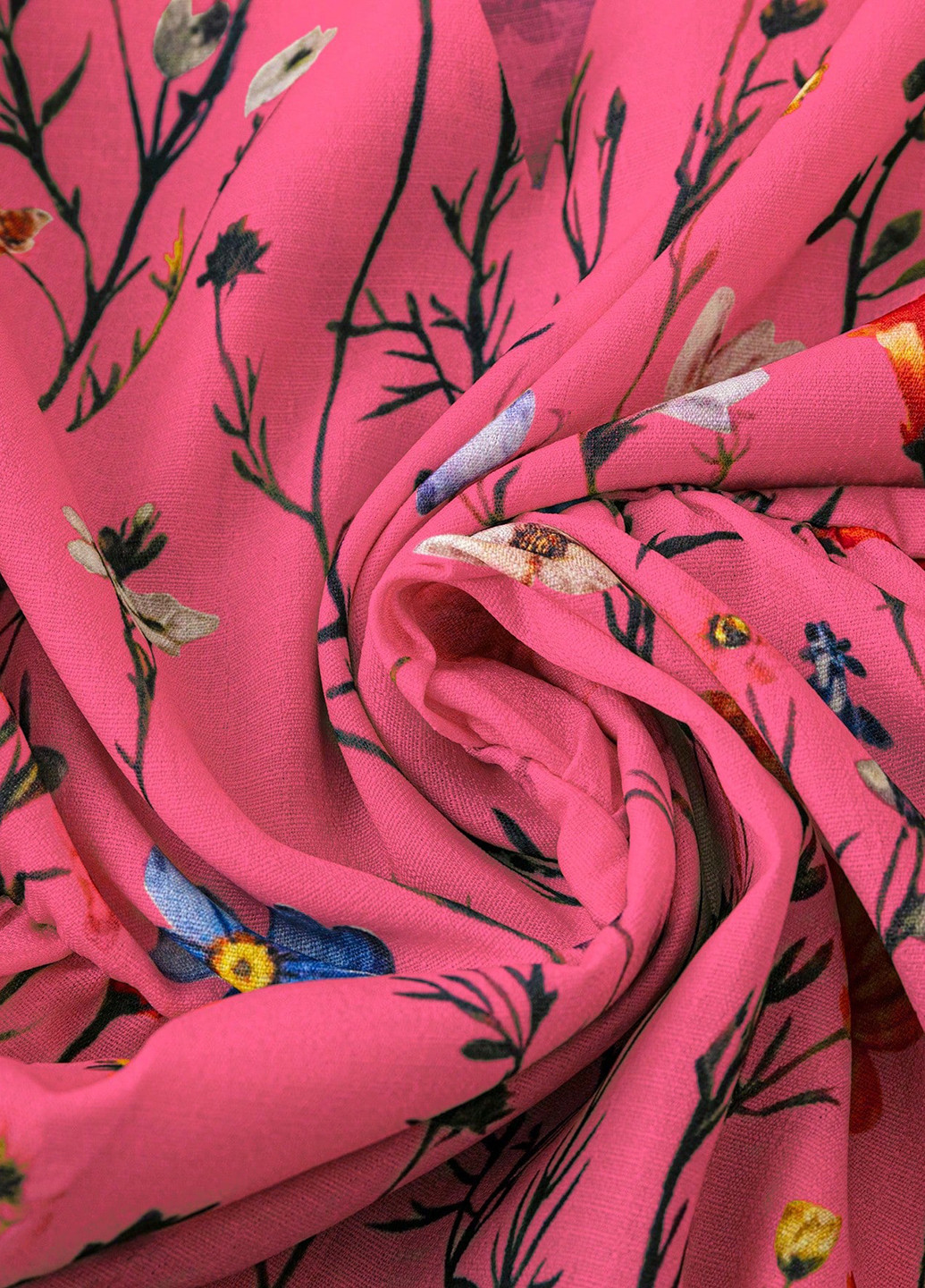 Комбінована блуза з баскою SHEIN