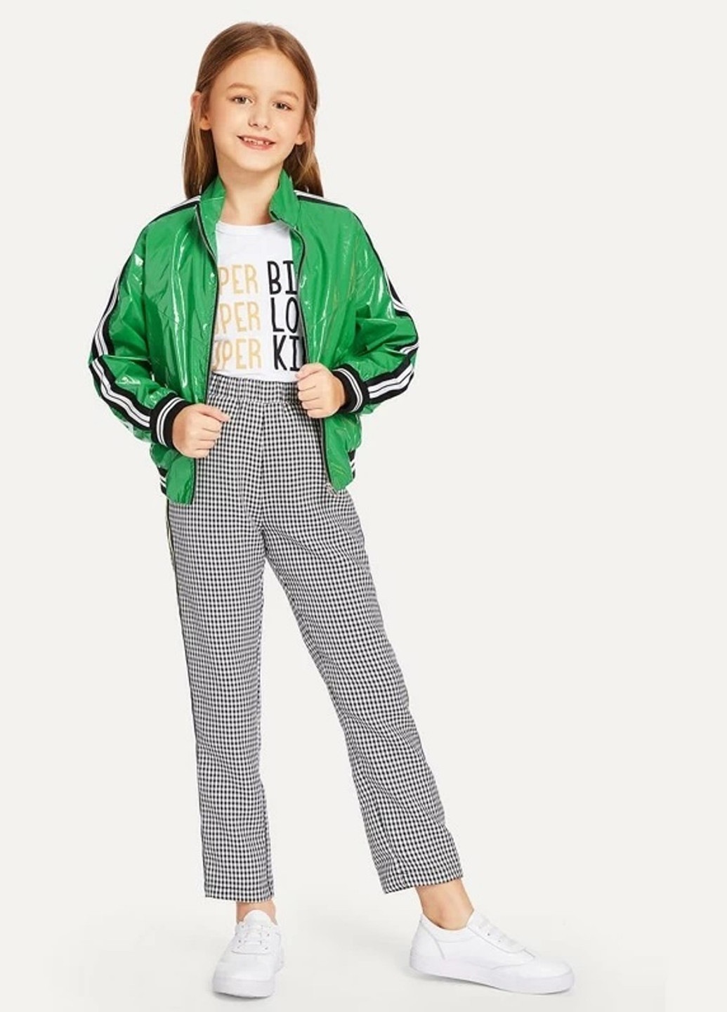 Бомбер SHEIN на блискавці (253394124)