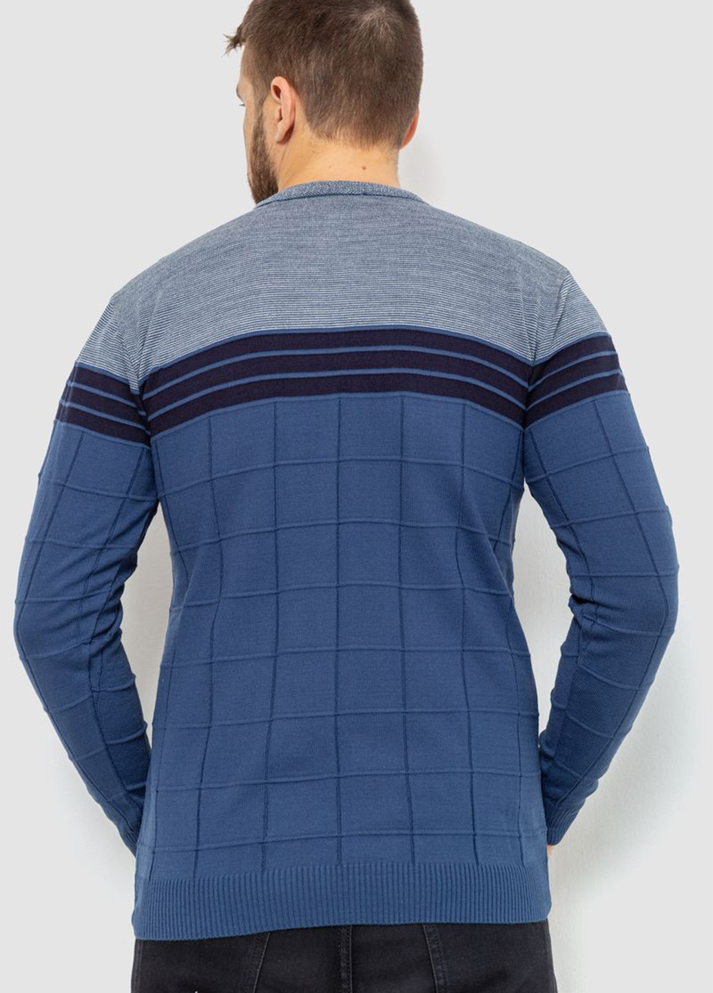 Синий демисезонный свитер джемпер Ager