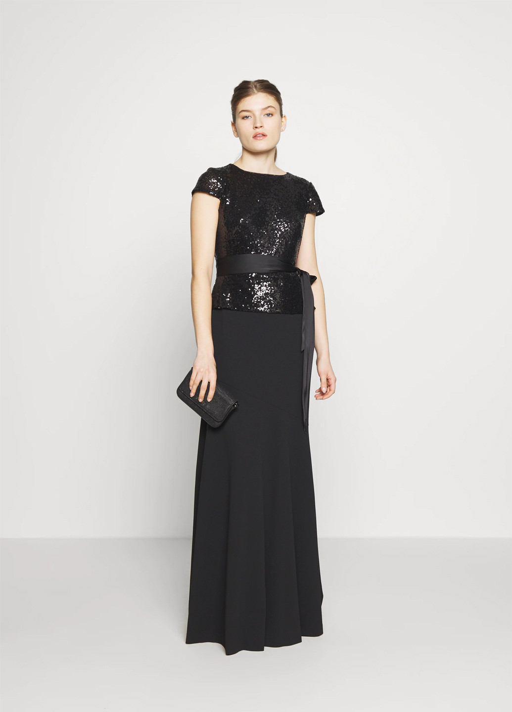 Черное вечернее платье Ralph Lauren