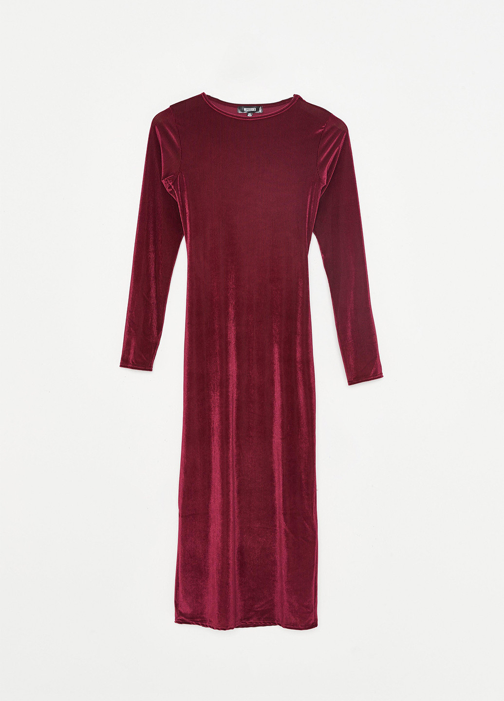 Вишневое кэжуал платье Missguided однотонное